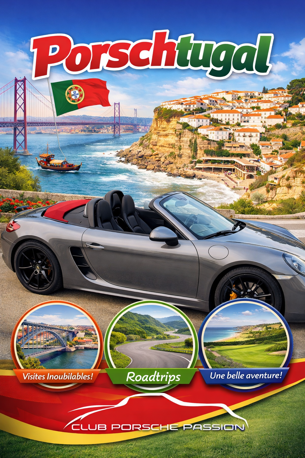 Séjour au Portugal – Club Porsche Passion –  du 1 au 12 septembre 2026