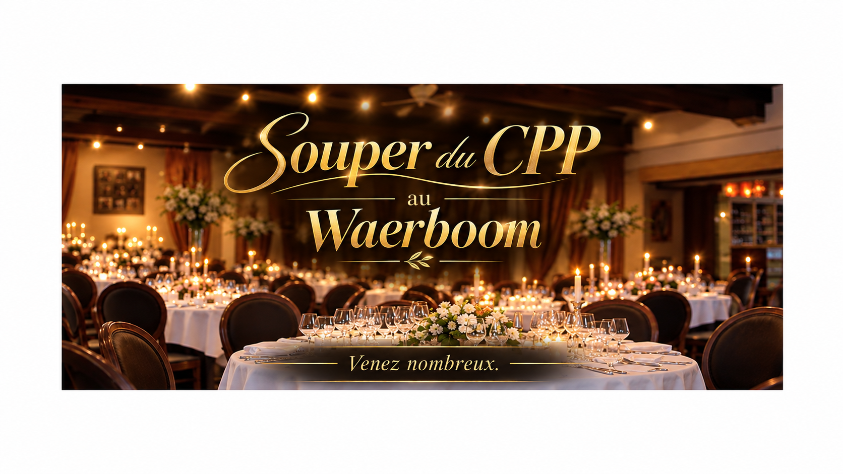 Dîner de fin d’année